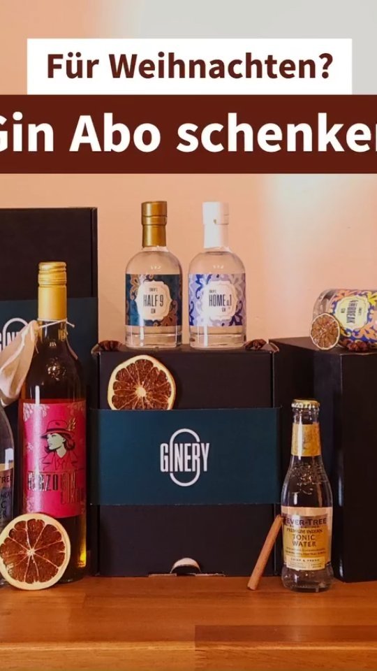 Noch kein Weihnachtsgeschenk? Schau mal auf unsere Website (ginerysgin.com/shop), oder komm zu uns in die Grabenstraße 15, da ist sicher was dabei.#ginerysgin #gintonic #weihnachtsgeschenk