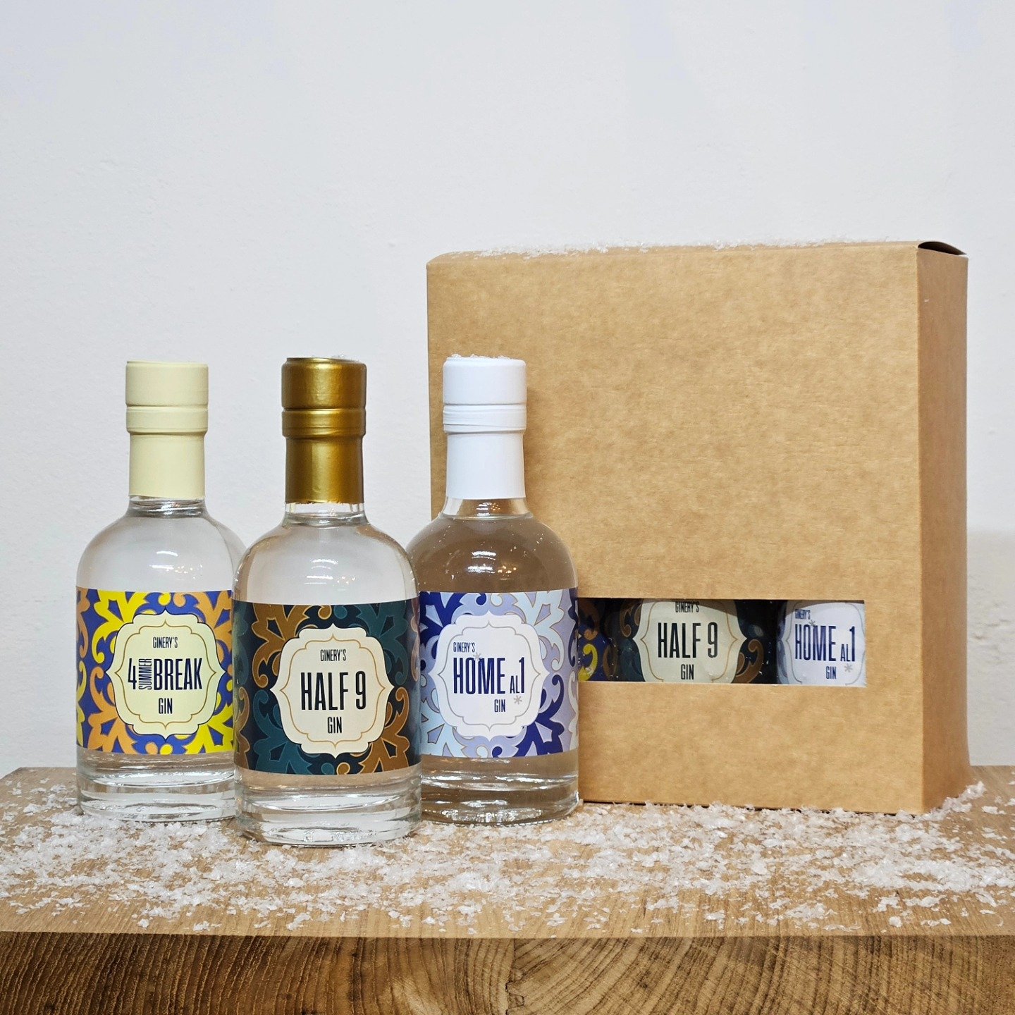 Und weil wir uns auch nie entscheiden können, gibts unseren Gin heuer im handlichen 3x200ml Pack :)

#ginery #gin #weihnachtsgeschenke